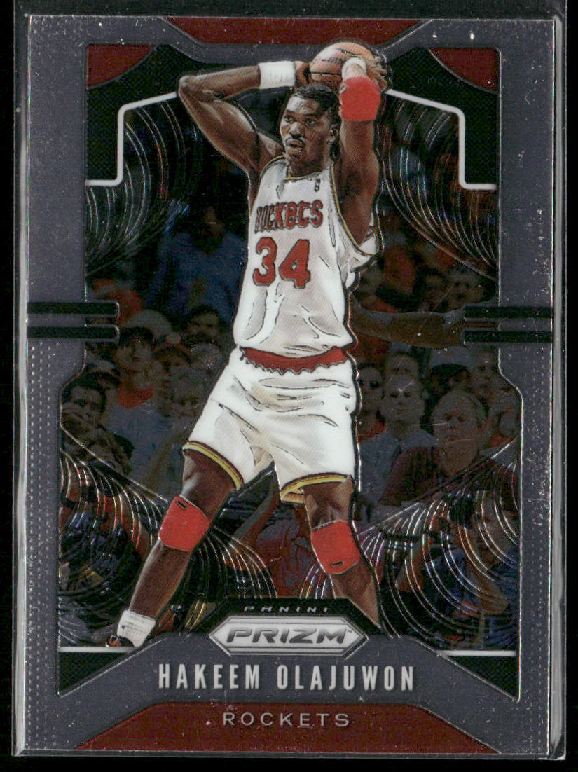 Hakeem Olajuwon 2019-20 Panini Prizm #4 Houston Rockets