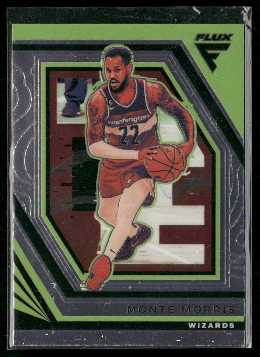 Monte Morris 2022-23 Panini Flux #38 Washington Wizards