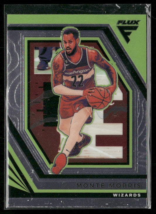 Monte Morris 2022-23 Panini Flux #38 Washington Wizards
