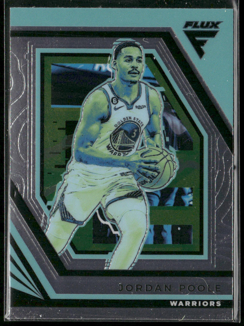 Jordan Poole 2022-23 Panini Flux #171 Golden State Warriors
