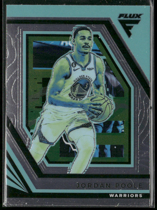 Jordan Poole 2022-23 Panini Flux #171 Golden State Warriors