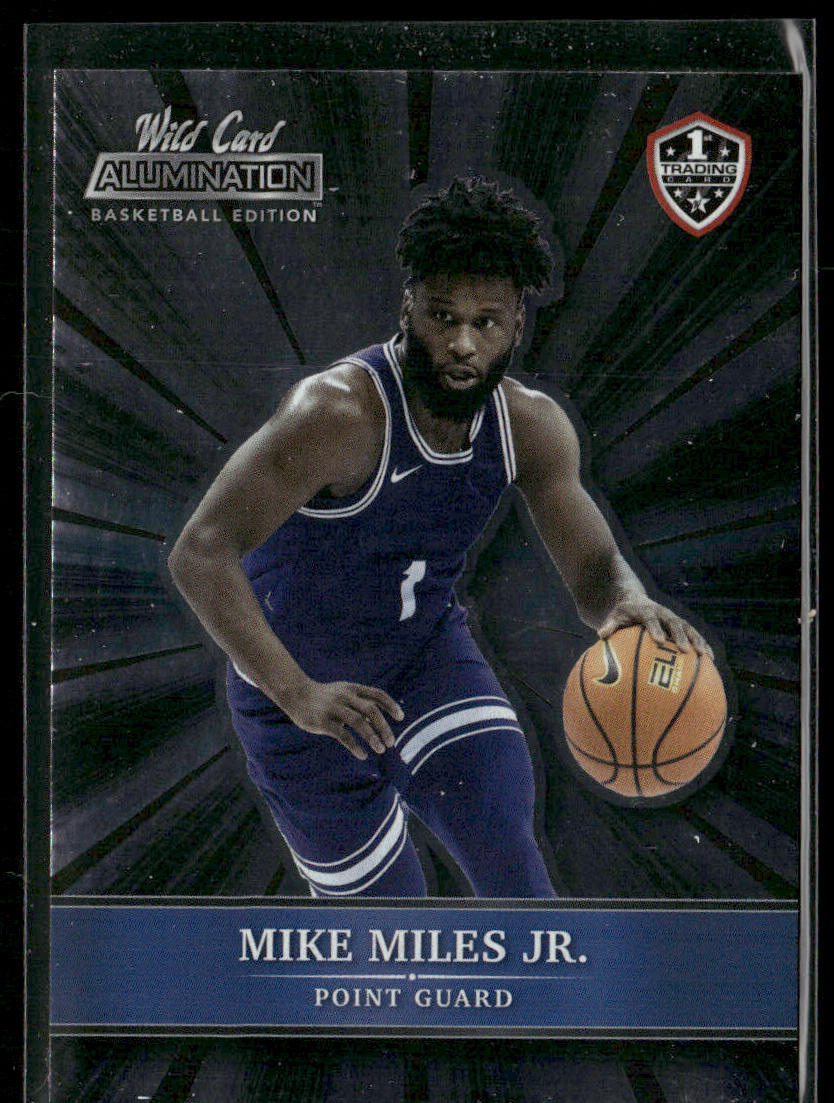 Mike Miles Jr. 2021-22 Wild Card Alumination #ABC-62 TCU Horned Frogs