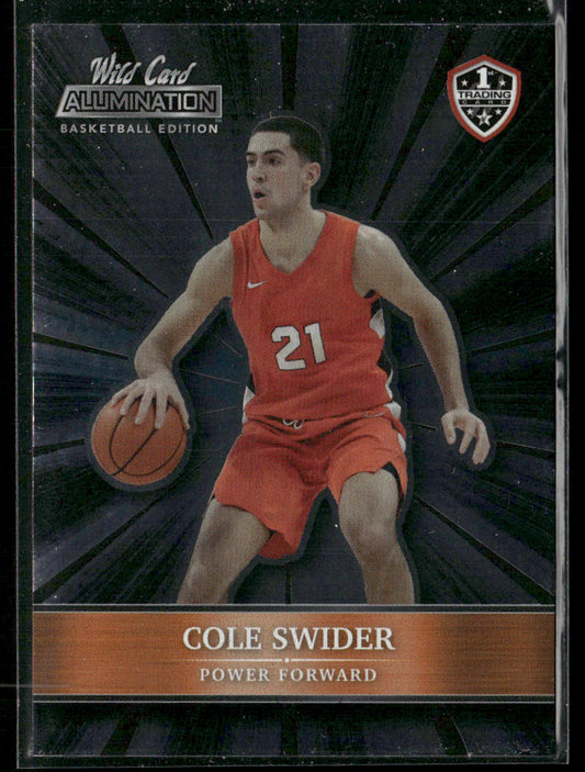 Cole Swider 2021-22 Wild Card Alumination #ABC-15 Syracuse Orange