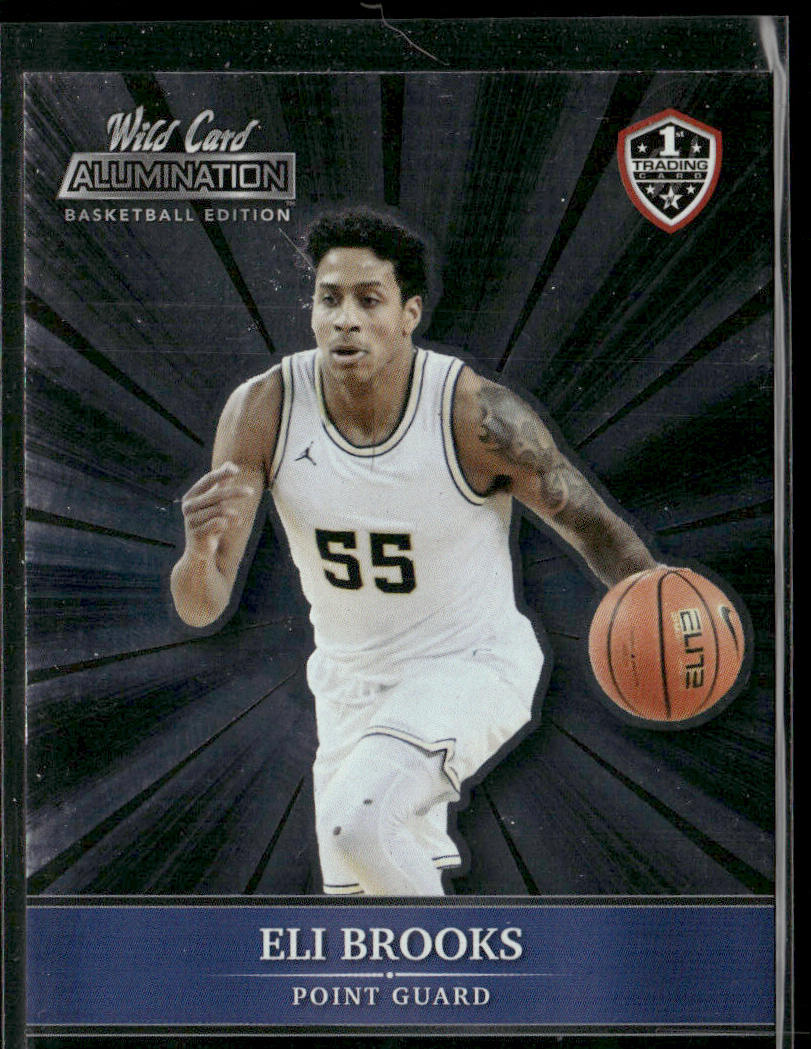 Eli Brooks 2021-22 Wild Card Alumination #ABC-24 Michigan Wolverines