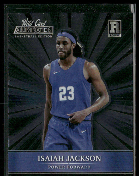 Isaiah Jackson 2021-22 Wild Card Alumination #ABC-28 Indiana Pacers