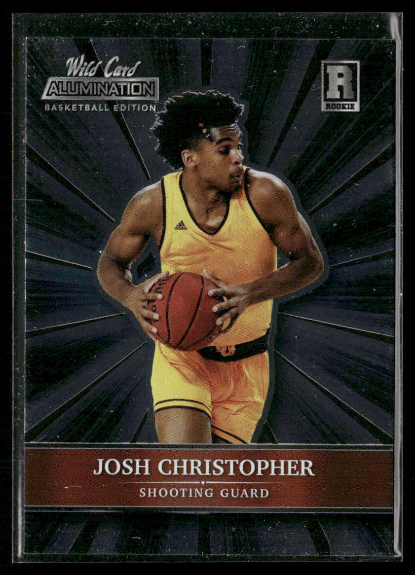 Josh Christopher 2021-22 Wild Card Alumination #ABC-43 Houston Rockets