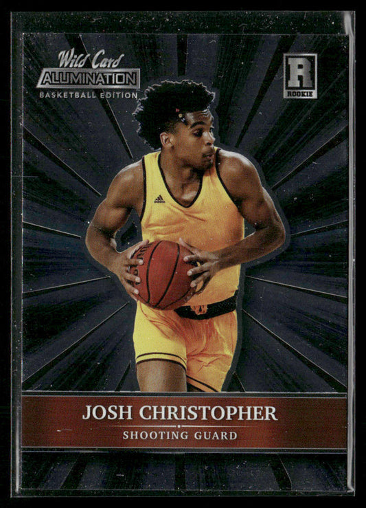 Josh Christopher 2021-22 Wild Card Alumination #ABC-43 Houston Rockets