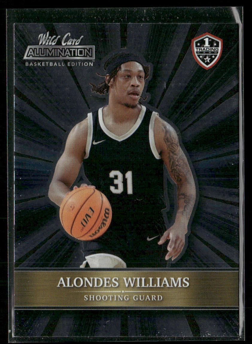 Alondes Williams 2021-22 Wild Card Alumination #ABC-5 Wake Forest Demon Deacons