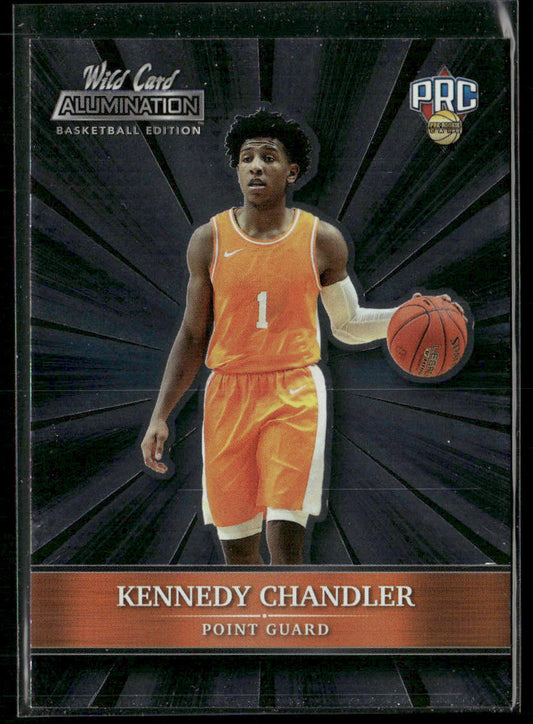 Kennedy Chandler 2021-22 Wild Card Alumination #ABC-50 Tennessee Volunteers