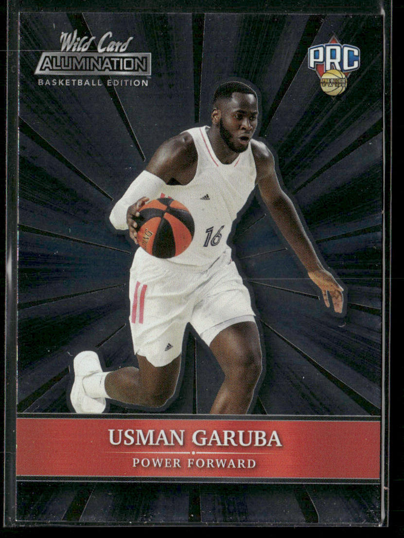 Usman Garuba 2021-22 Wild Card Alumination #ABC-76 Houston Rockets