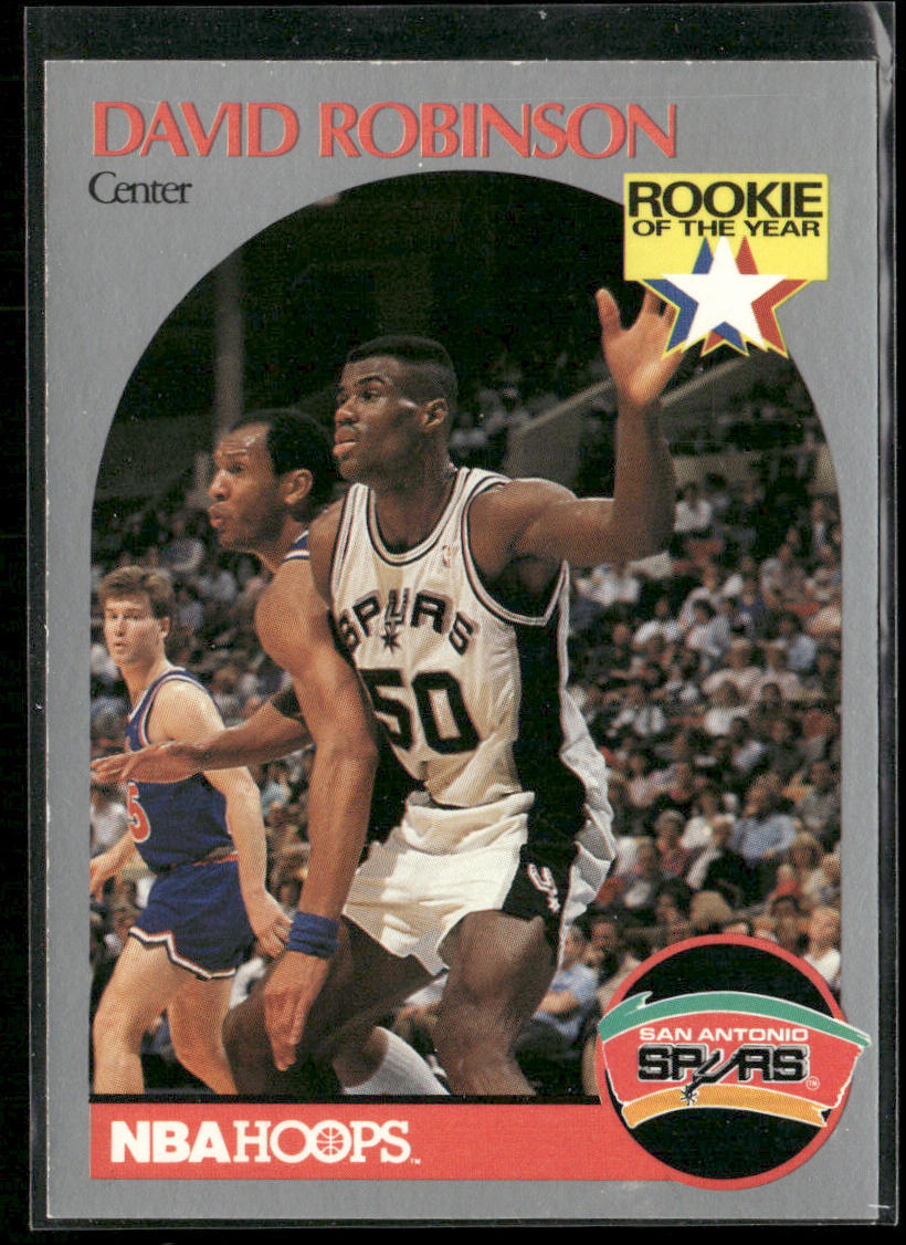 David Robinson 1990-91 Hoops #270 San Antonio Spurs