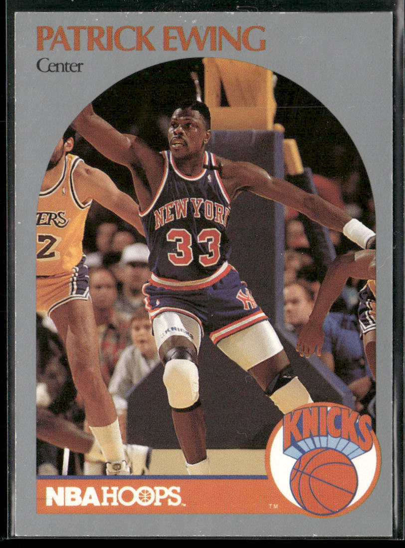 Patrick Ewing 1990-91 Hoops #203 New York Knicks