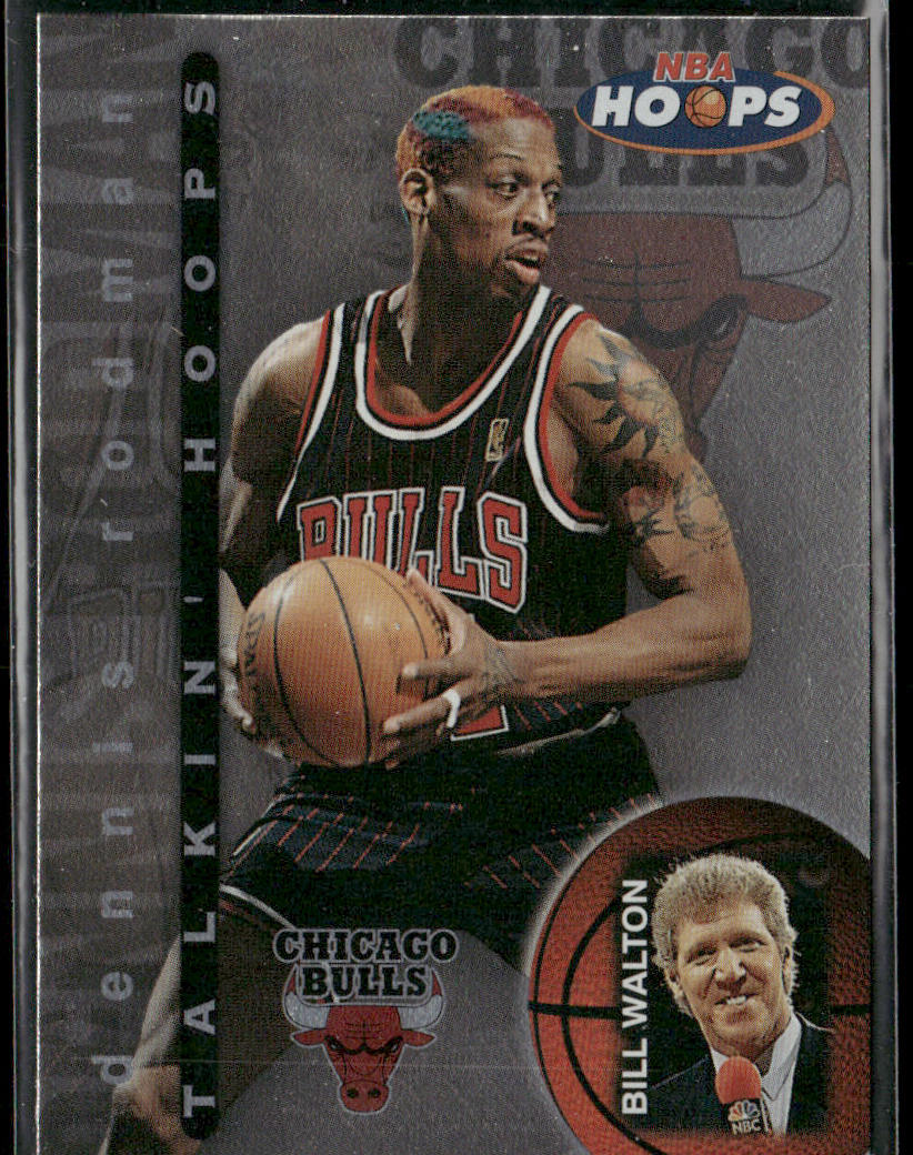 Dennis Rodman 1997-98 Hoops Talkin' Hoops #4 Chicago Bulls