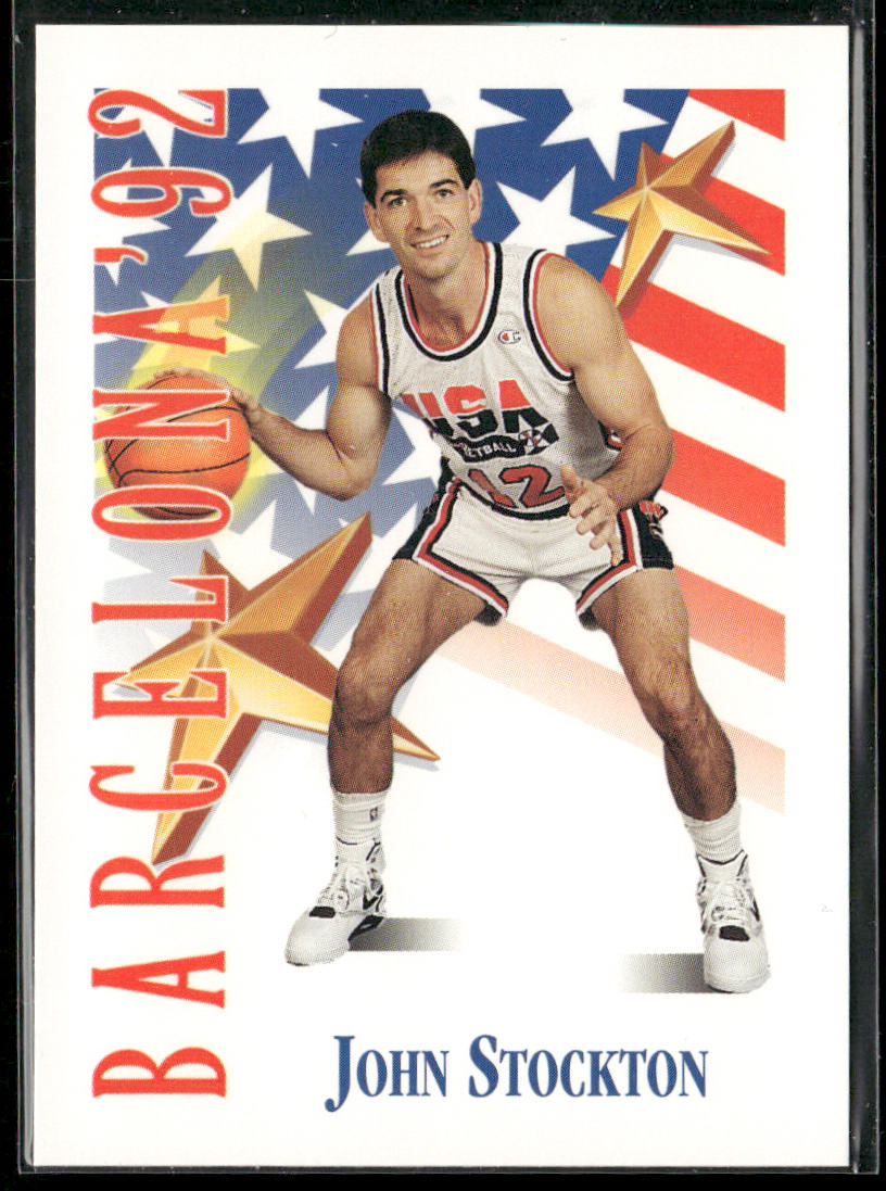 John Stockton 1991-92 SkyBox #539 USA