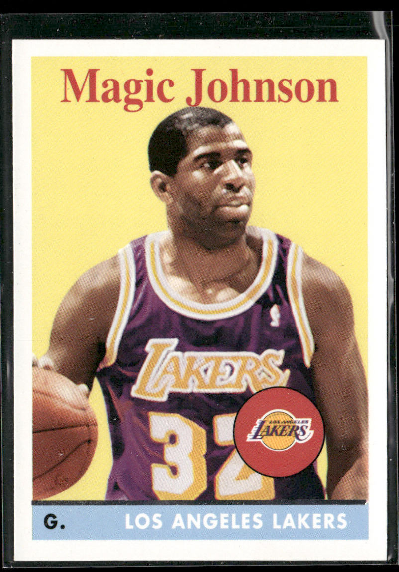Magic Johnson 2008-09 Topps 1958-59 Variations #174 Los Angeles Lakers