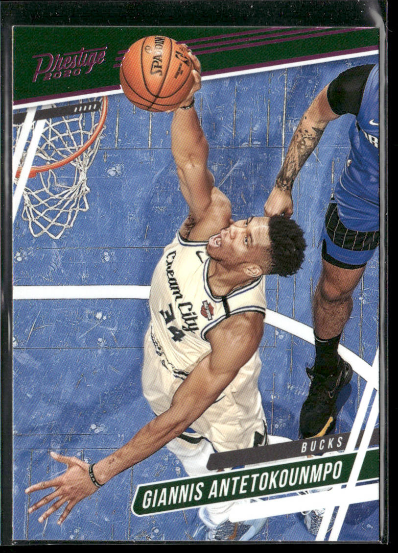 Giannis Antetokounmpo 2019-20 Panini Chronicles Pink #62 Milwaukee Bucks