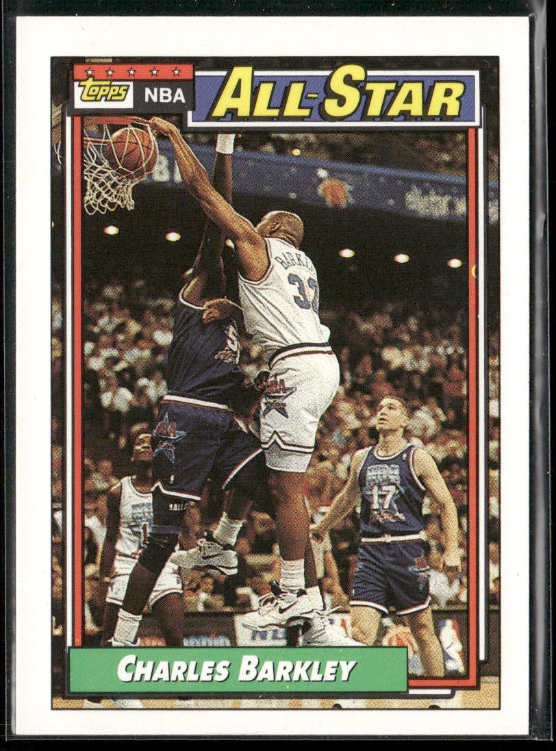 Charles Barkley 1992-93 Topps #107 Philadelphia 76ers