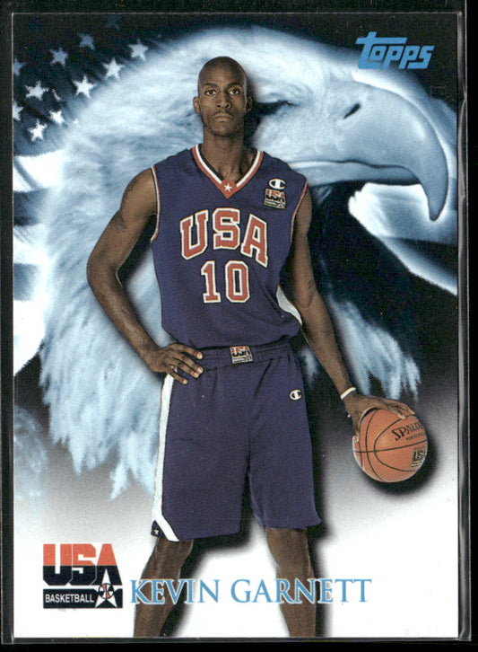 Kevin Garnett 2000 Topps Team USA #71 USA