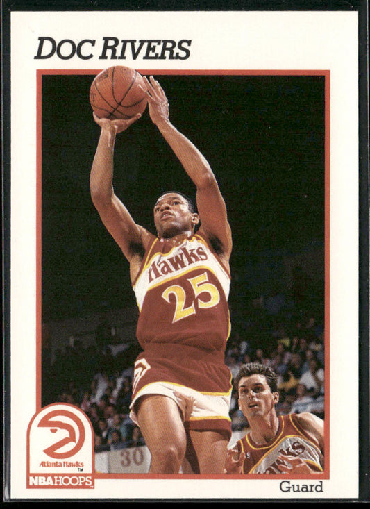 Doc Rivers 1991-92 Hoops #4 Atlanta Hawks