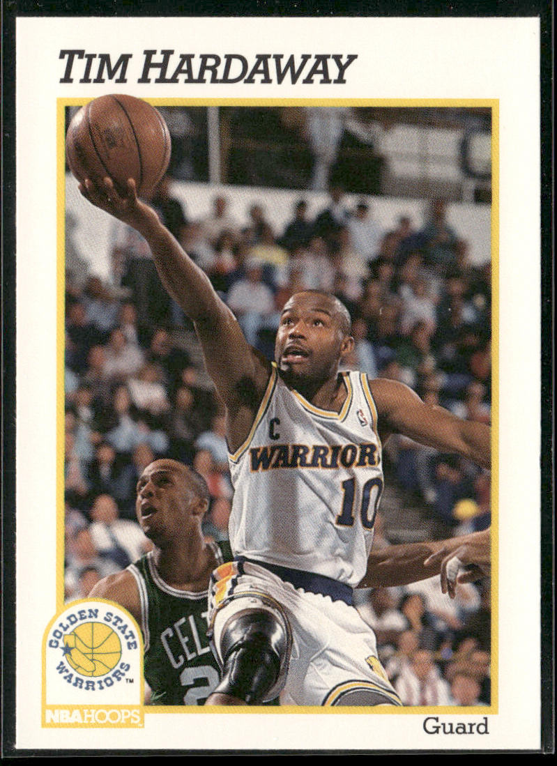 Tim Hardaway 1991-92 Hoops #67 Golden State Warriors