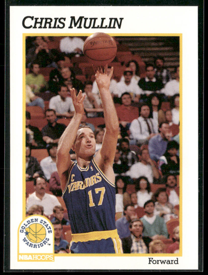 Chris Mullin 1991-92 Hoops #72 Golden State Warriors