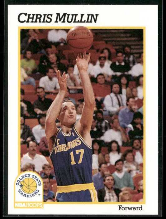 Chris Mullin 1991-92 Hoops #72 Golden State Warriors