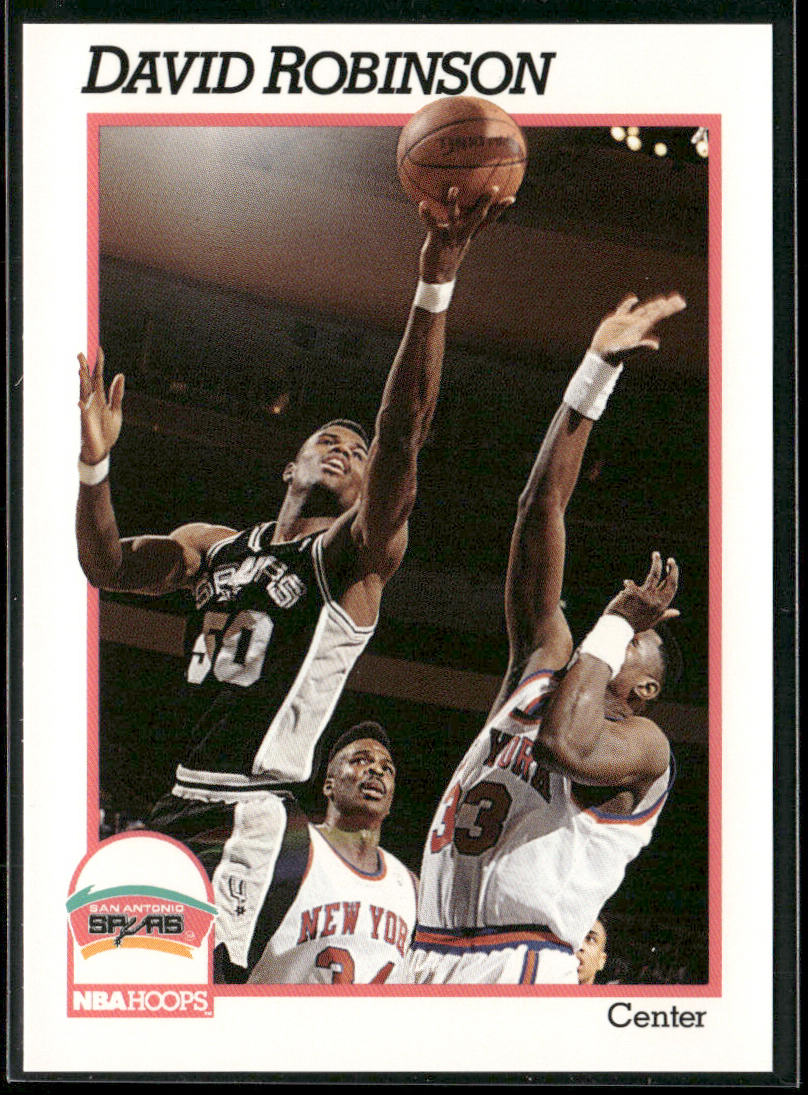 David Robinson 1991-92 Hoops #194 San Antonio Spurs