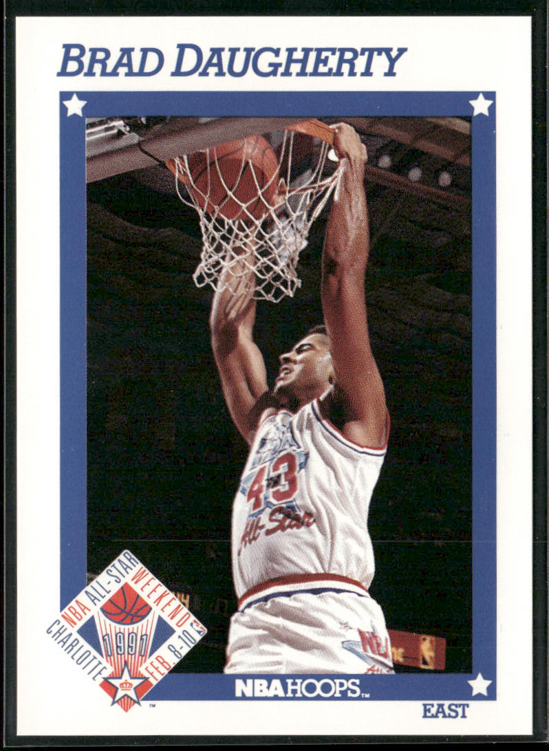 Brad Daugherty 1991-92 Hoops #249 Cleveland Cavaliers
