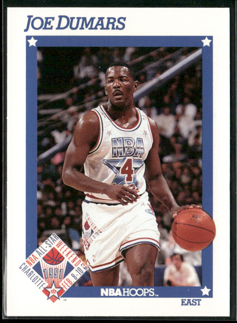 Joe Dumars 1991-92 Hoops #250 Detroit Pistons