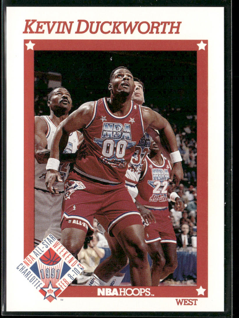 Kevin Duckworth 1991-92 Hoops #263 Portland Trail Blazers