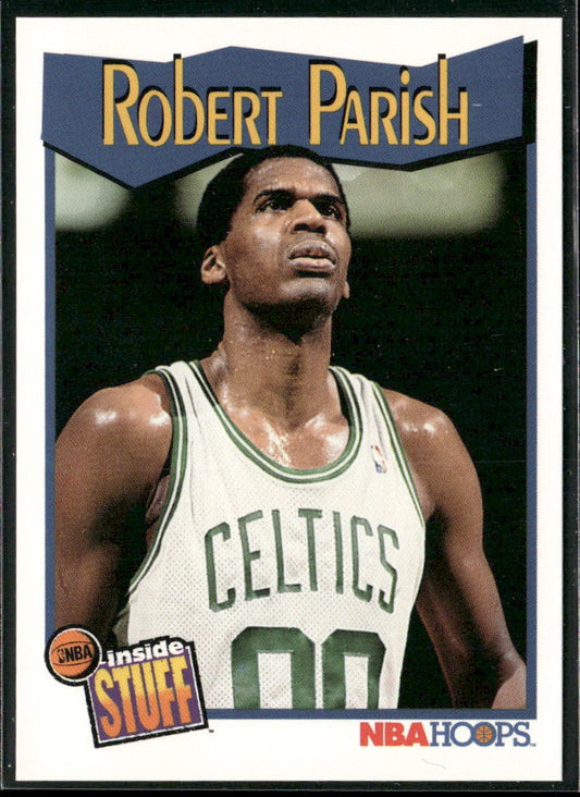 Robert Parish 1991-92 Hoops #305 Boston Celtics