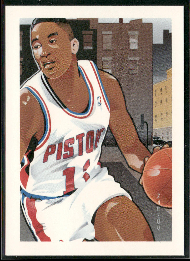 Isiah Thomas 1991-92 Hoops #510 Detroit Pistons