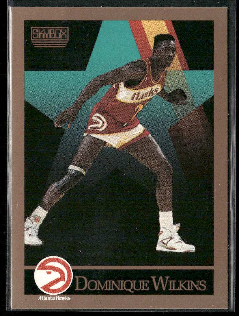 Dominique Wilkins 1990-91 SkyBox #11 Atlanta Hawks