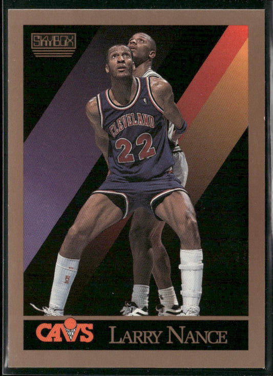 Larry Nance 1990-91 SkyBox #55 Cleveland Cavaliers