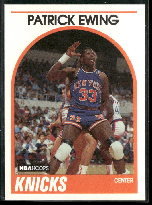 Patrick Ewing 1989-90 Hoops #80 New York Knicks