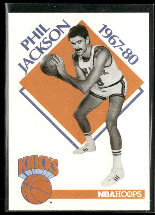 Phil Jackson 1990-91 Hoops #348