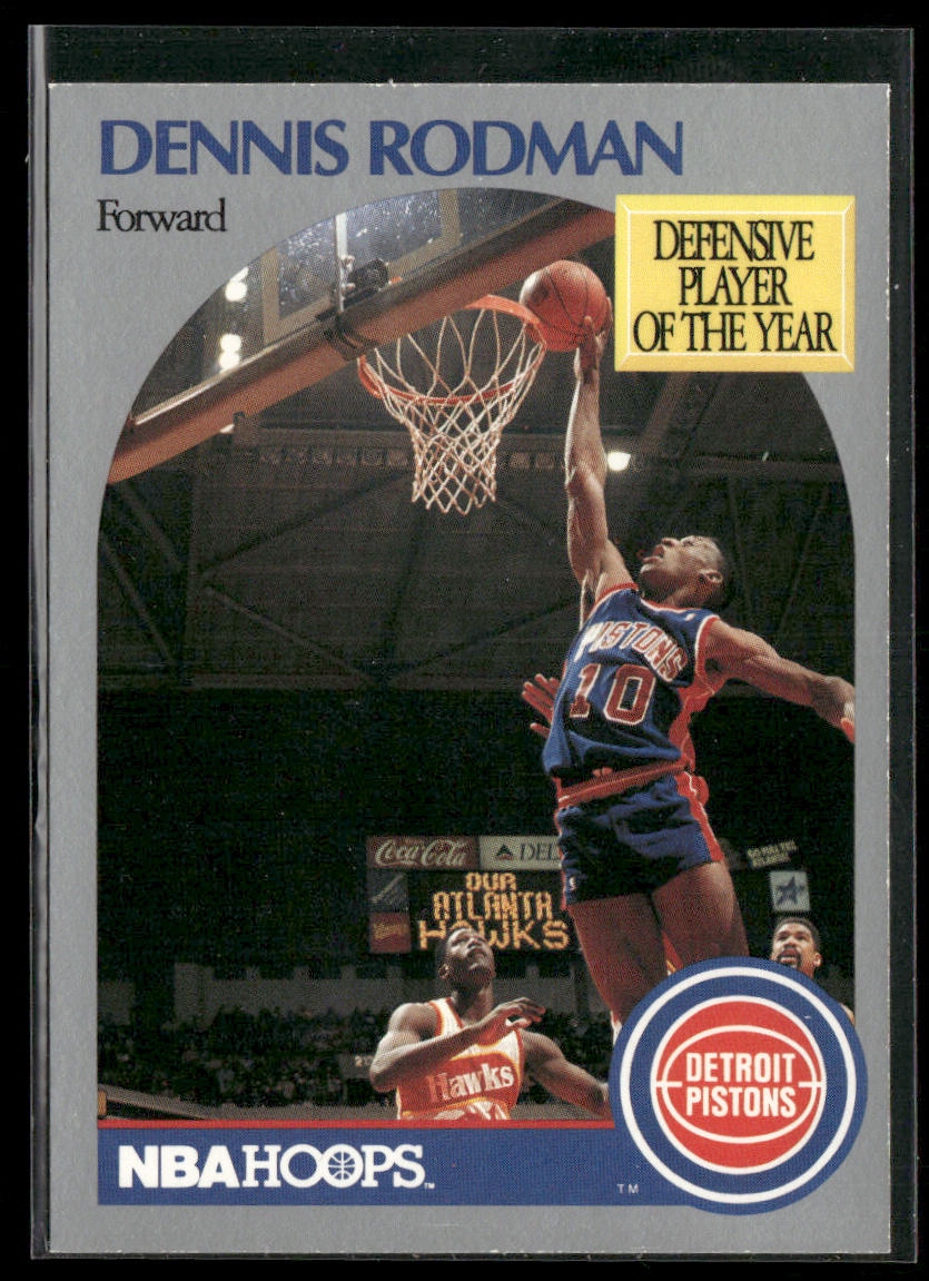 Dennis Rodman 1990-91 Hoops #109 Detroit Pistons