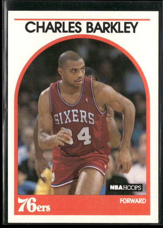 Charles Barkley 1989-90 Hoops #110 Philadelphia 76ers