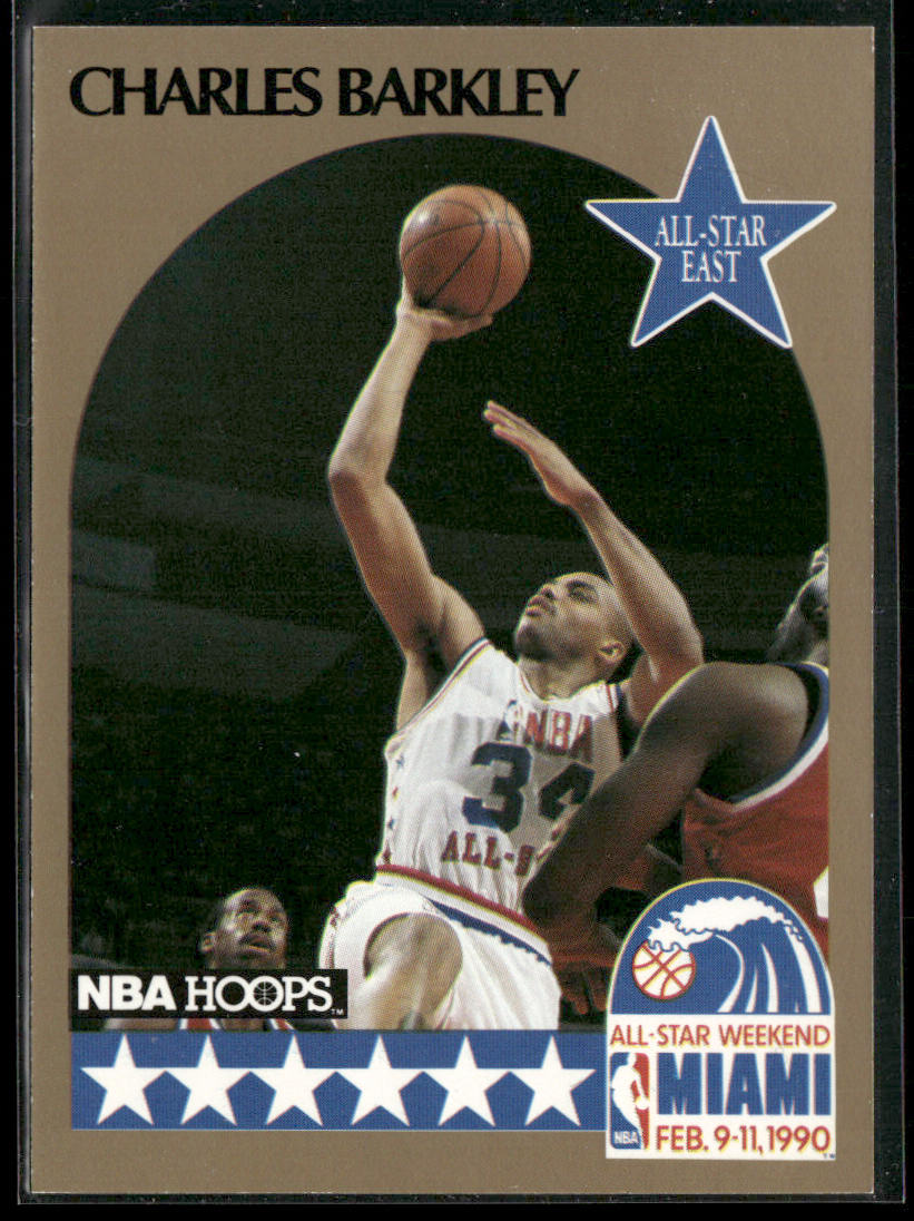 Charles Barkley 1990-91 Hoops #1 Philadelphia 76ers