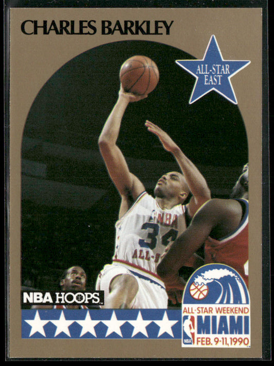 Charles Barkley 1990-91 Hoops #1 Philadelphia 76ers