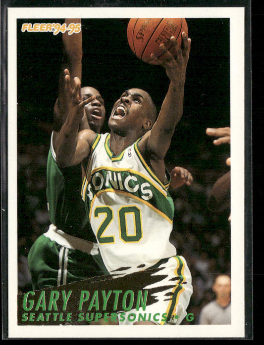 Gary Payton 1994-95 Fleer #215 Seattle SuperSonics