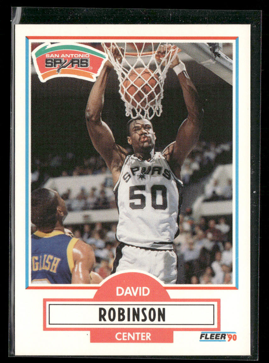 David Robinson 1990-91 Fleer #172 San Antonio Spurs