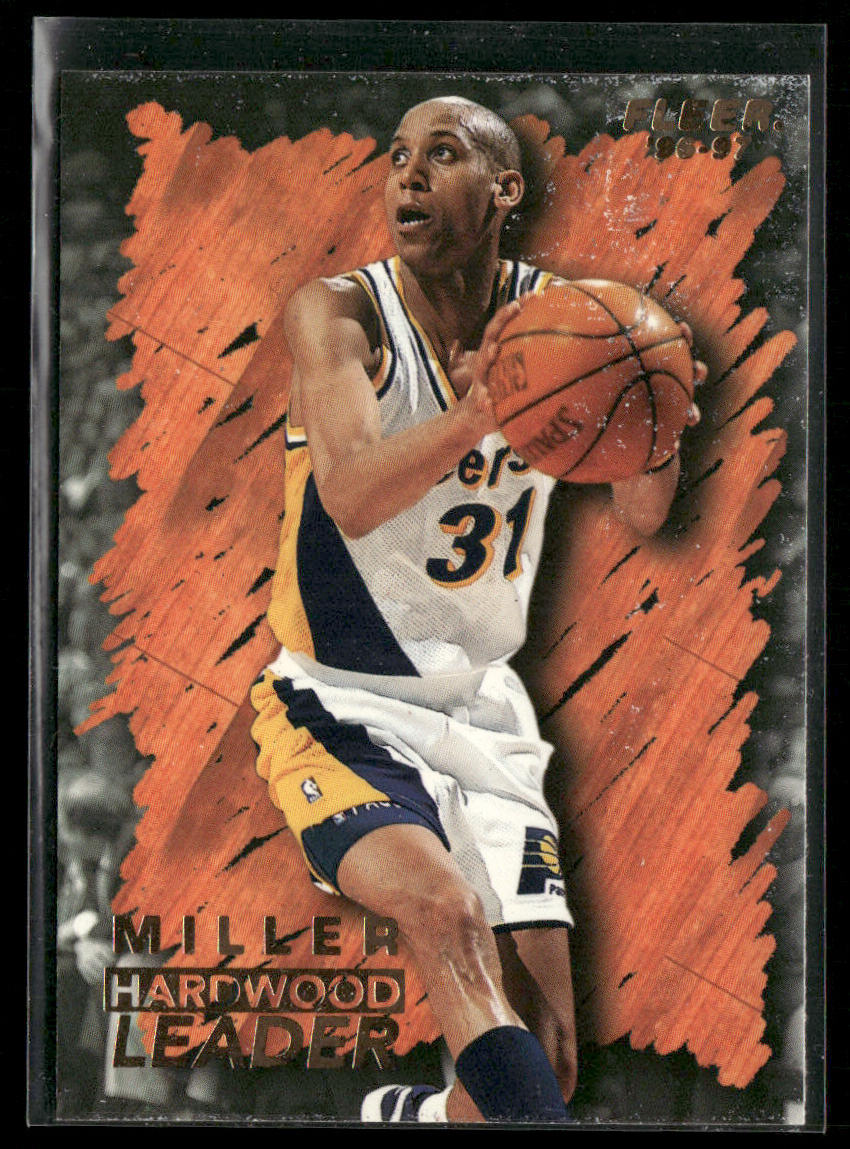 Reggie Miller 1996-97 Fleer #130 Indiana Pacers
