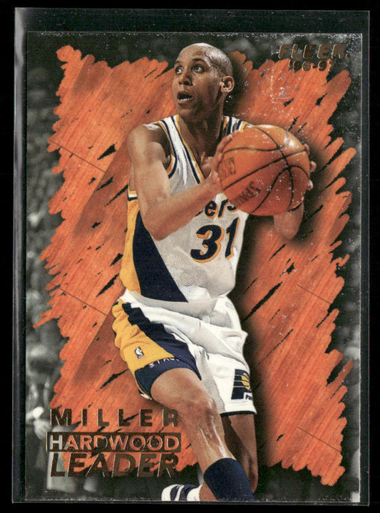 Reggie Miller 1996-97 Fleer #130 Indiana Pacers