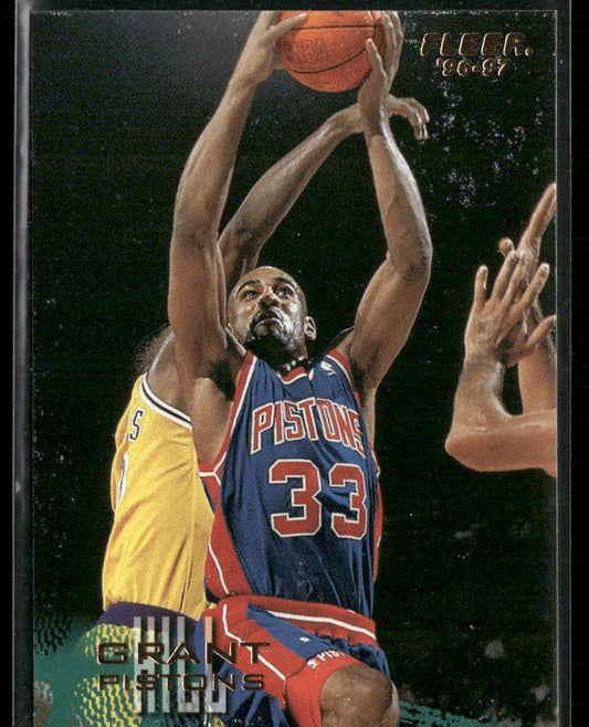 Grant Hill 1996-97 Fleer #31 Detroit Pistons