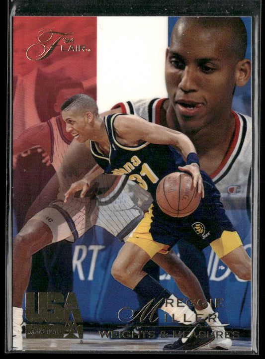 Reggie Miller 1994 Flair USA #62 USA