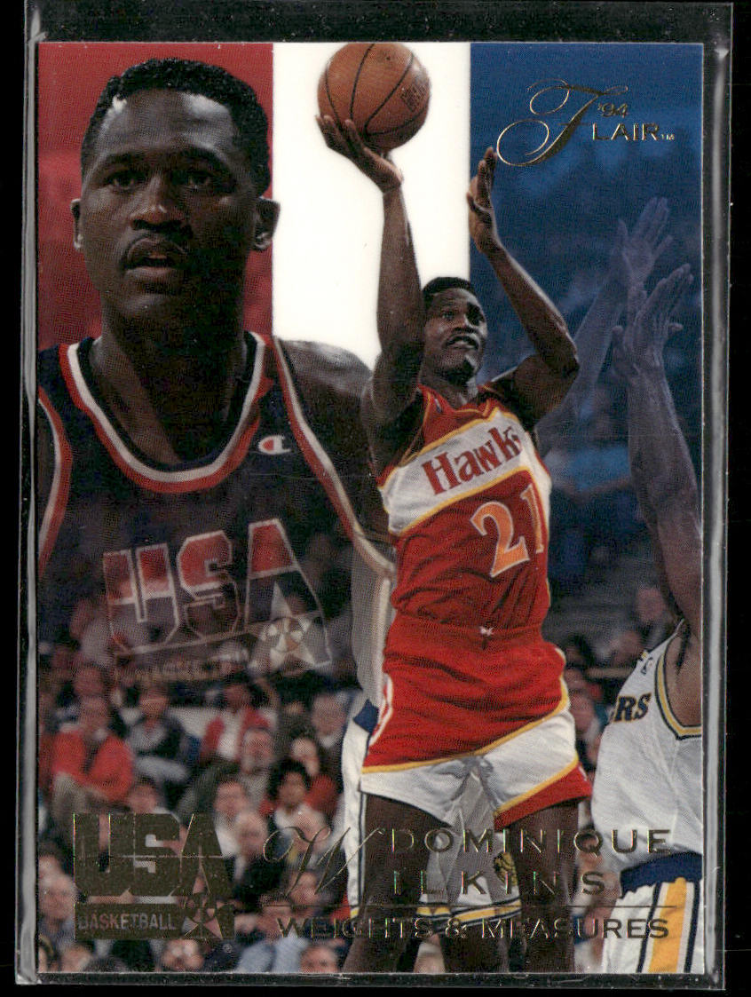 Dominique Wilkins 1994 Flair USA #110 USA