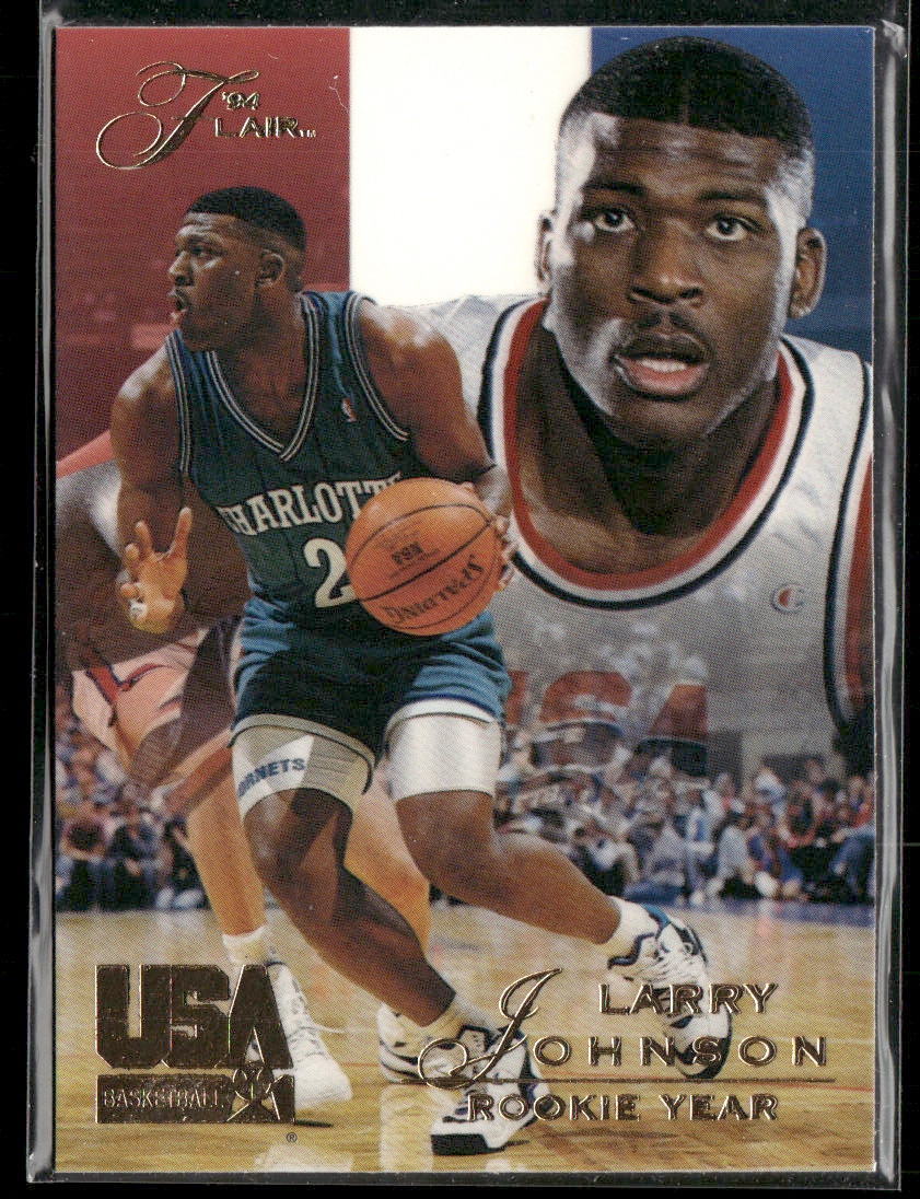 Larry Johnson 1994 Flair USA #37 USA