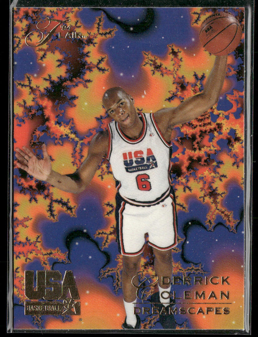 Derrick Coleman 1994 Flair USA #16 USA