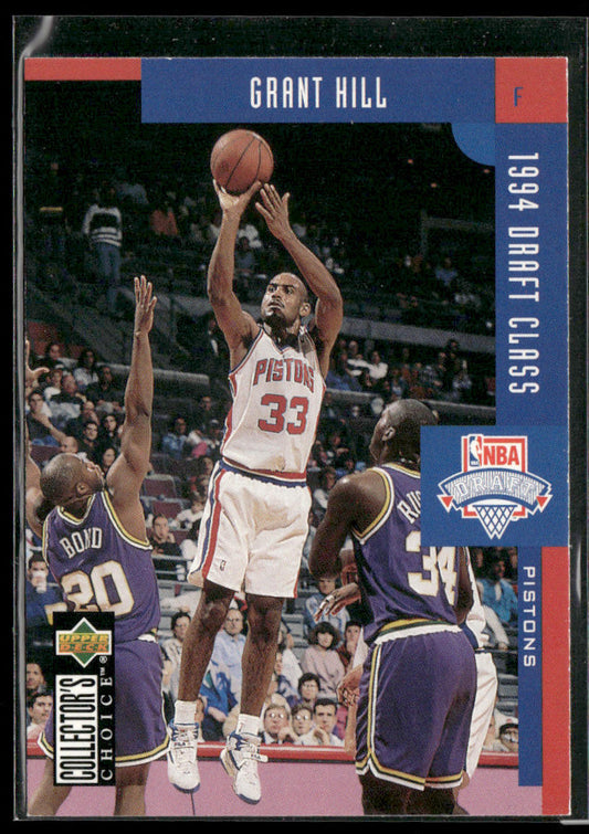 Grant Hill 1994-95 Collector's Choice #409 Detroit Pistons